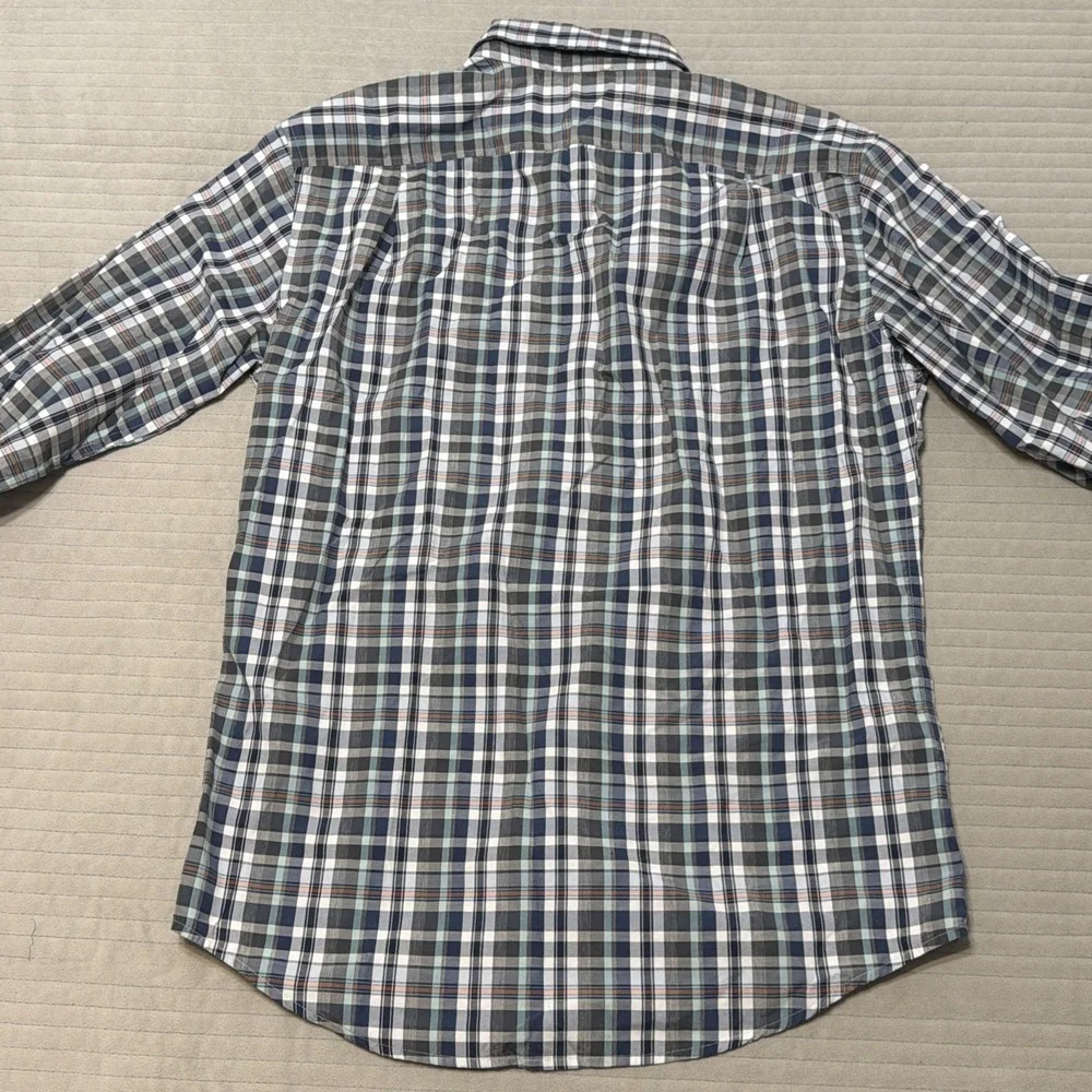 Eddie Bauer Mens Small Travex Button Shirt Classic Fit Outdoors Hiking Camp